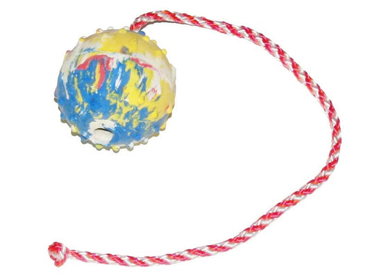 Gappay MEDIUM solid rubber ball with cord